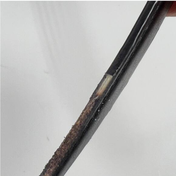 MICHAEL KORS TRISHA Large Black Leather Triple Compartment Gold Logo Tote Bag - Picture 8 of 16